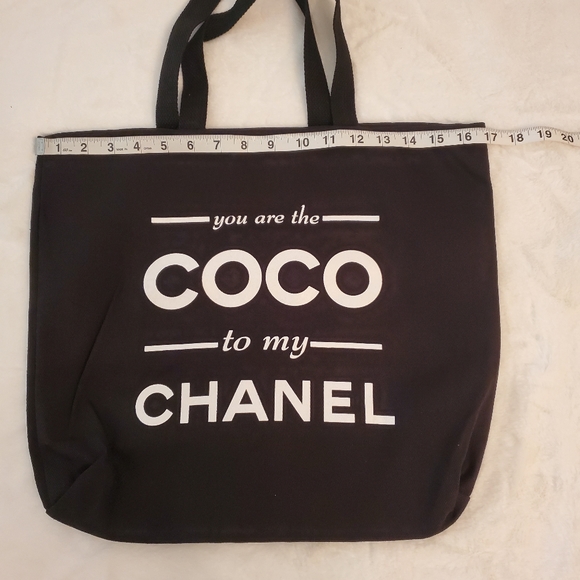 NEW! YOU ARE THE CoCo TO MY... TOTE FABULOUS, CHIC, SEXY COTTON TOTE BAG - Picture 13 of 14